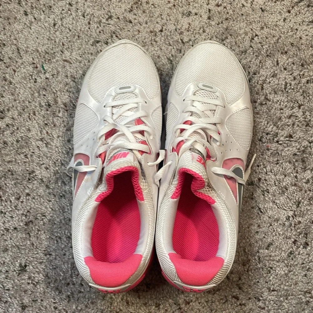 Nike Turbulence 16 Max Air Track Star Pink White Running Shoes Size‎ 10